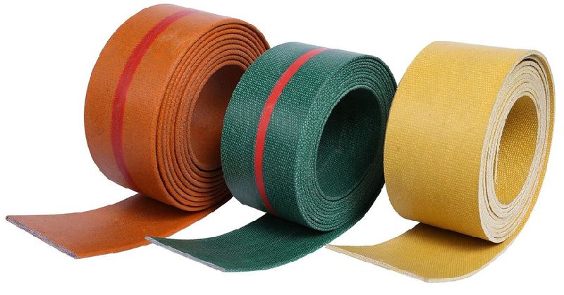 Flat transmission belt -1 Borde redondo y borde de corte