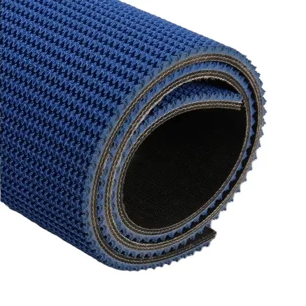 Cinda transportadora de 3 capas azul rugosa