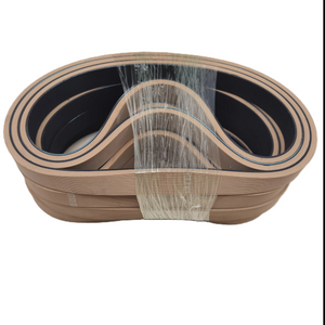 Cintur&oacute;n de alimentador plano sin costura