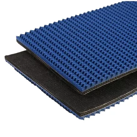 Cinda transportadora de 3 capas azul rugosa