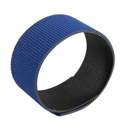 Cinda transportadora de 3 capas azul rugosa