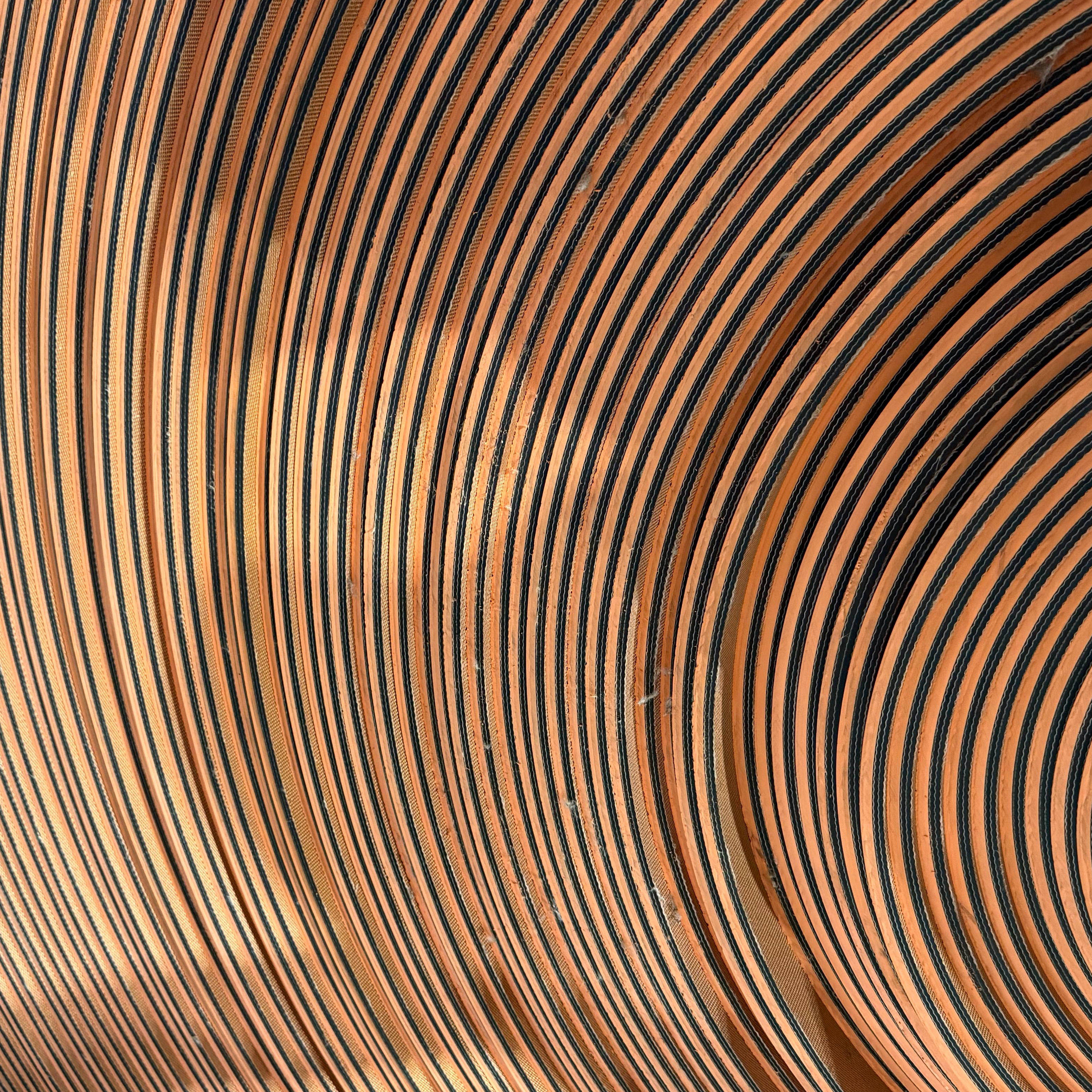 Top de diamante naranja Belting 