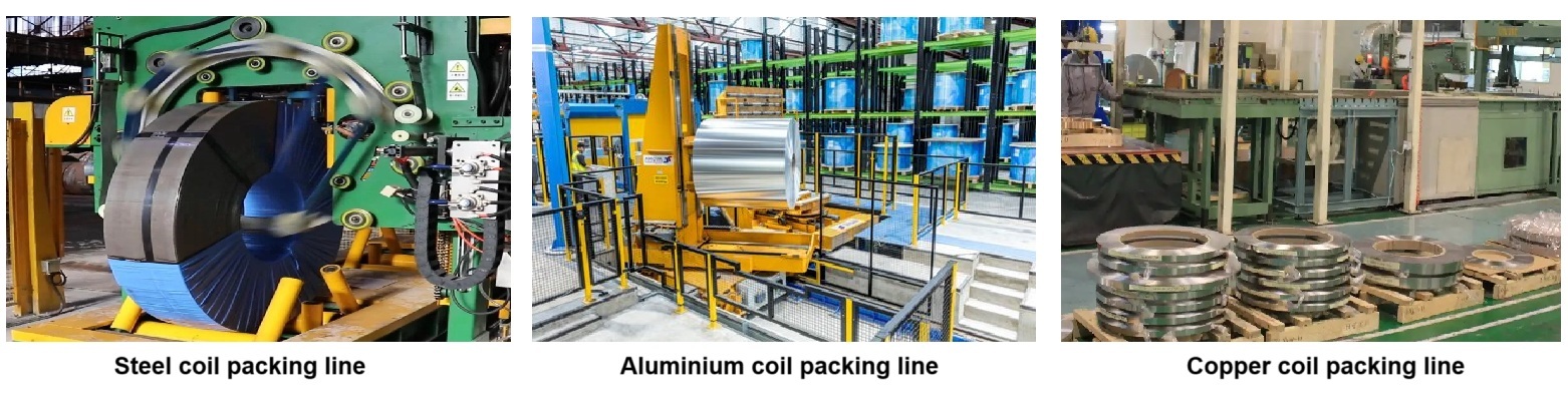 Aplicaci&oacute;n de la correa de la bobina de cobre