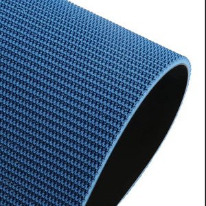 Cinda transportadora de 3 capas azul rugosa