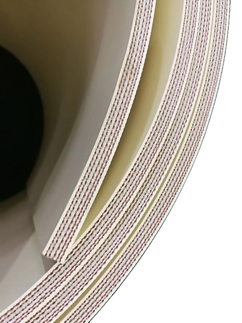 Cinda transportadora de goma blanca para f&aacute;brica de az&uacute;car