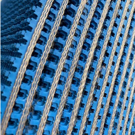 Cintur&oacute;n de reverso de nitrilo carboxilado azul